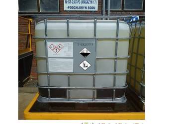 Podchloryn sodu 1100 kg 15% chloran sodu NaOCl - wysyłka