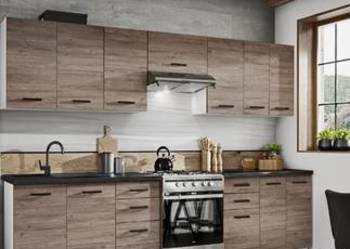 Nowoczesny zestaw mebli kuchennych (szafki) + Blat GRATIS!