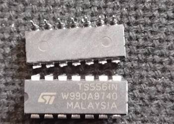 TS556IN DIP14 dual CMOS timer which offers very low -40..+125C