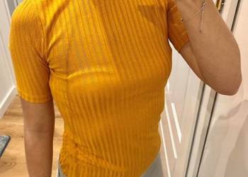 H&M śliczna musztardowa bluzeczka 34 XS