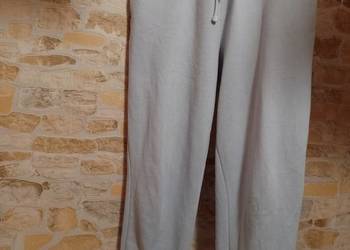 (40/L) ZARA/ Liliowe Spodnie dresowe, dresy, joggersy