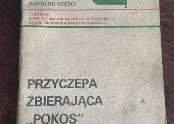 przyczepa zbierająca POKOS 1979 instrukcja obsługi r. AGROMET