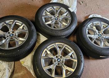 Koła BMW felgi alu + opony R18, 4 szt.