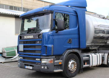 Scania 124 L 400 z ADR i hydrauliką ( z pod paliwa)