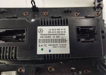 PANEL KLIMATYZACJI A2129004100 MERCEDES W212