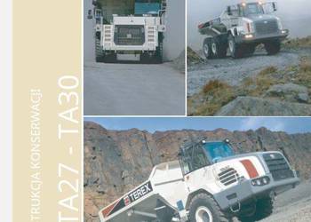 Terex TA27 TA30 wozidło instrukcja obsługi DTR PL