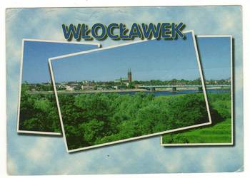 WŁOCŁAWEK WIDOK NA STARE MIASTO OD STRONY LIPNA
