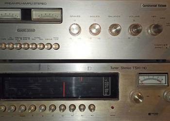 Tuner TSH-110 Unitra Diora + Wzmacniacz PA 9604 Continental