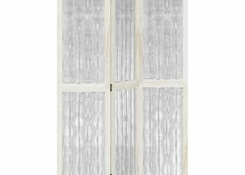 vidaXL Parawan pokojowy, 3-panelowy, biały(SKU:358670)