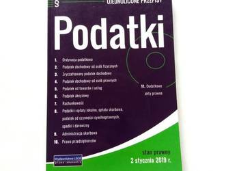 Podatki ujednolicone przepisy stan prawny po 2 stycznia 2019