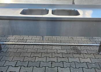 Zlew 2 Komorowy Z Blatem Roboczym - 200/60/85 cm - M.1038 N