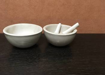 Ćmielów porcelanowe pojemniki apt. i moździerze 1 szt.