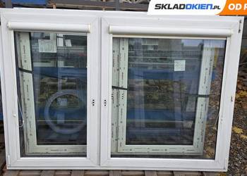 Okno PCV 206x143 BIAŁE - wyprzedaż z demontażu od ręki!