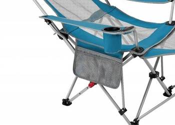 KRZESŁO TURYSTYCZNE Z TURKUSOWE Czytaj Opis !!! A2