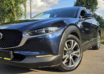 Mazda CX-30 e-SkyactivX 2.0 benzyna 186 KM, miękka hybryda, jeden właścicie
