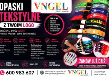 opaski festiwalowe opaski eventowe opaski materiałowe tekstylne