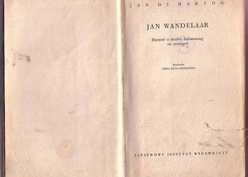 (5830) JAN WANDELAAR (POWIEŚĆ O SŁUŻBIE HOLOWNICZEJ NA OCEAN
