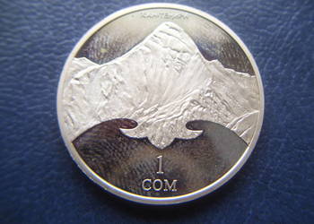 Stare monety 1 som 2011 Kirgistan