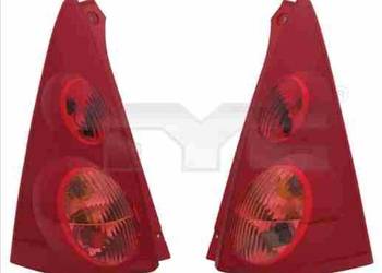 LAMPA TYLNA NOWE LE/PR DO: CITROEN C1 06/05- CZERWONA
