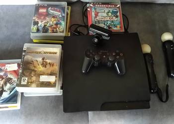 PS3 sprawne, pad ,piloty, kamera, zestaw gier