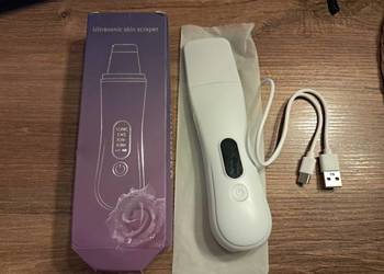 nowy ultradźwiękowy skruber do skóry (peeling kawitacyjny) brak paragonu us