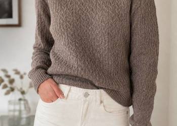 Sweter These Glory Days Scandinavia taupe