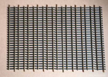 Tory modelowe proste 203 mm x 10 szt. Fleischmann West Germany H0