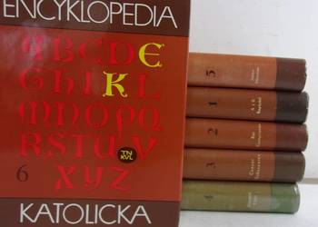 Encyklopedia katolicka tomy I -VII, chrześcijaństwo, religia