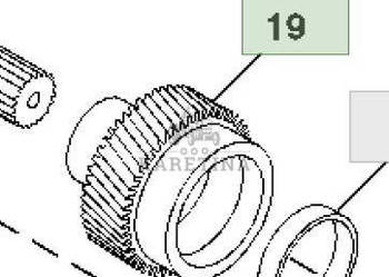 John Deere 8110 8210 8310 8410 Bieg Tryb Zębatka CZĘŚCI R126104