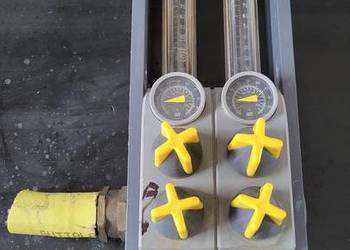 Rotametr, regulator przepływu cieczy Wittmann 2 sekcje - mkvplast.pl