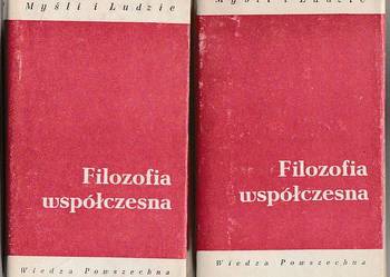 (7159) FILOZOFIA WSPÓŁCZESNA POD REDAKCJĄ ZBIGNIEWA KUDEROWI
