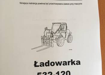 dtr instrukcja obsługi ładowarka jcb 532-120 i inne
