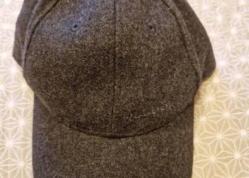 SPORTOWA CZAPKA z daszkiem Reebok zimowa unisex szary melanż nowa bez metki