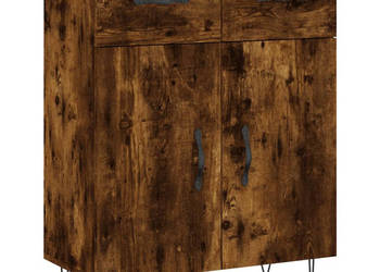 Szafka przydymiony dąb 695x34x90 cm materiał drewnopochodny WM-827977