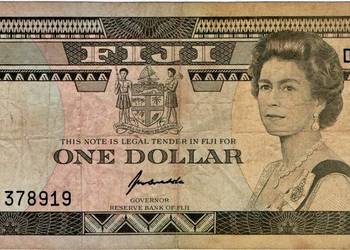 FIDŻI 1993 -1 dolar-P89.Gratis wysyłka!