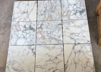 Płytki marmurowe CALACATTA ARABESCATO 45,7x45,7x1 cm polerowane