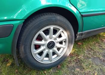 Koła alufelgi orginał AUDI 80 b4 b3 195x65x15.Opony BRIDGESTONE TURANZA