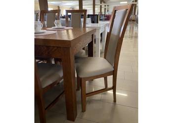 Krzesła Trapez w skórze naturalnej - PRODUCENT Meble Pyka