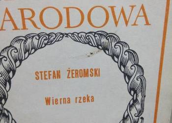 Wierna rzeka Żeromskiego książki antykwariat outlet