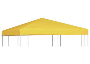 Zadaszenie altany ogrodowej 270 g/m² 3x3 m żółte WM-312079