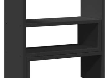 Organizer na biurko regulowany czarny 40x17x41 cm WM-854761