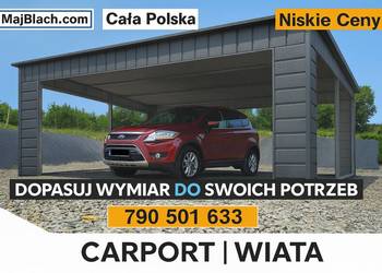 GRAFIT CARPORT | ALTANA na pojazd | Garaże Garaż Blaszany- Maj-Blach
