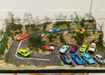Diorama Hot Wheels 1:64  makieta dioramy autoart kyosho norev matchbox cmc