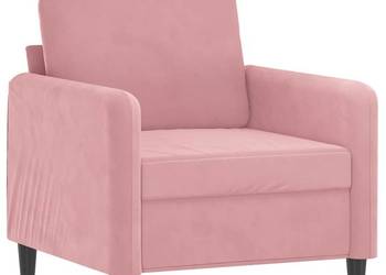 vidaXL Fotel, różowy, 60 cm(SKU:359425)
