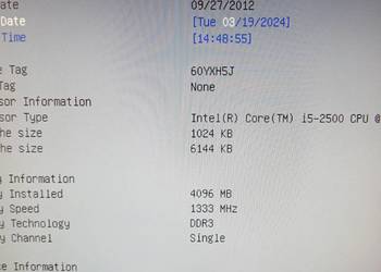 Płyta główna Dell Vostro 260 + i5 2500 , 4 Gb Ram