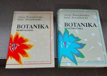 Książka Botanika tom 1 systematyka tom 2 morfologia A.Szwejkowska