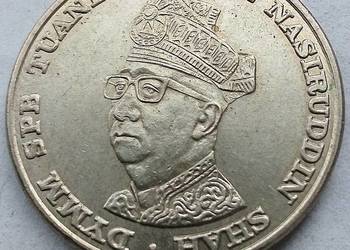 MALEZJA-1 RINGGIT-1969 r (10 LECIE BANKU PAŃSTWOWEGO)