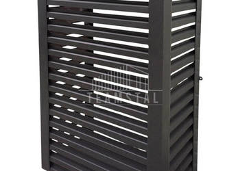 Osłona pompy ciepła 100x50x210 cm antracyt TS1014