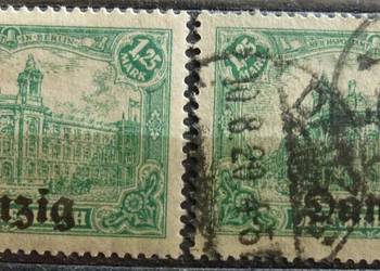 Znaczki Danzig Kat. Fischer Fi #9