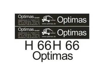 Naklejki oklejenie OPTIMAS H66 Zamiennik